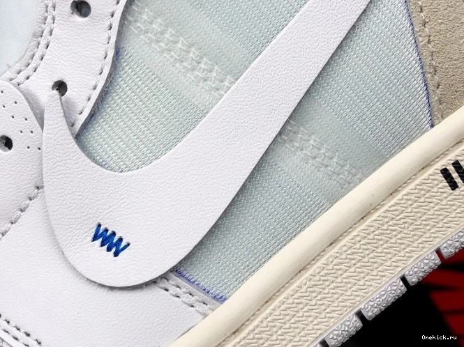 One Kick Off-White 1 High Air AQ0818-100 Jordan Retro White 0811